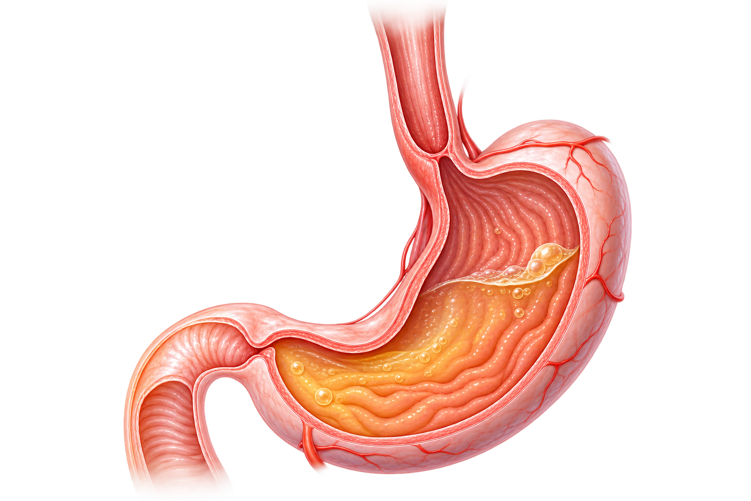 Stomach anatomy